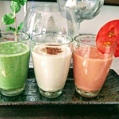A picture of Tri Colour And Flavoured Chaach.