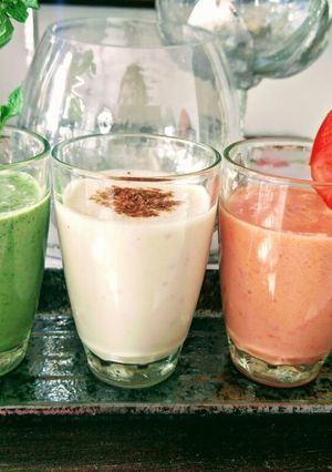 A picture of Tri Colour And Flavoured Chaach.