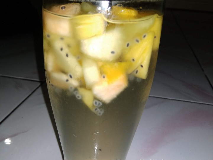 Resep Es buah super simpel Anti Gagal
