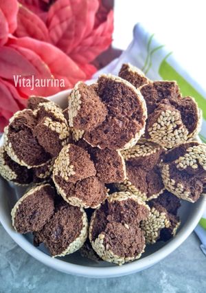 Foto resep Onde-onde ketawa Cokelat