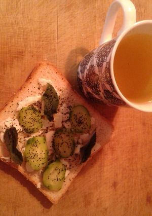 عکسی از دستور صبحونه متفاوت من