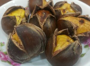 Hình của món Hạt dẻ nướng.