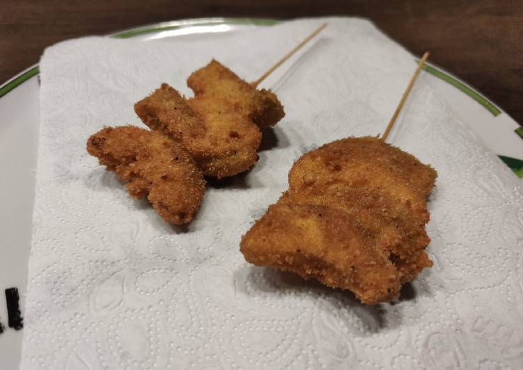 Simple Way to Prepare Favorite Kushikatsu (串カツ)