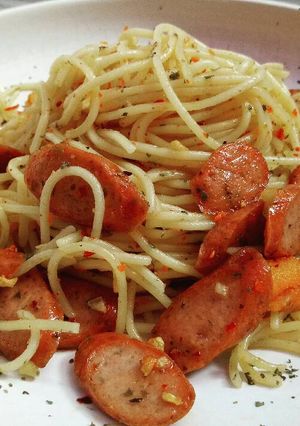 Foto resep Spaghetti Aglio Olio