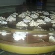 Postre de vainillas y flan de dulce de leche!