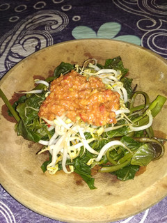 Foto resep Plecing kangkung sambal kacang