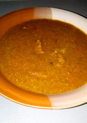 A picture of Miyar kubewa(dry okro).