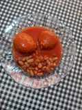 Albóndigas en jitomate con frijoles es la 1ra. vez que las hago