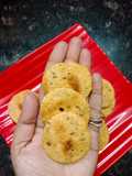 Baked Mathri/Healthy Baked Crackers