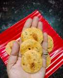 Baked Mathri/Healthy Baked Crackers