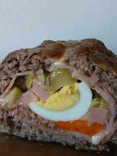 Una foto de Pan de carne relleno