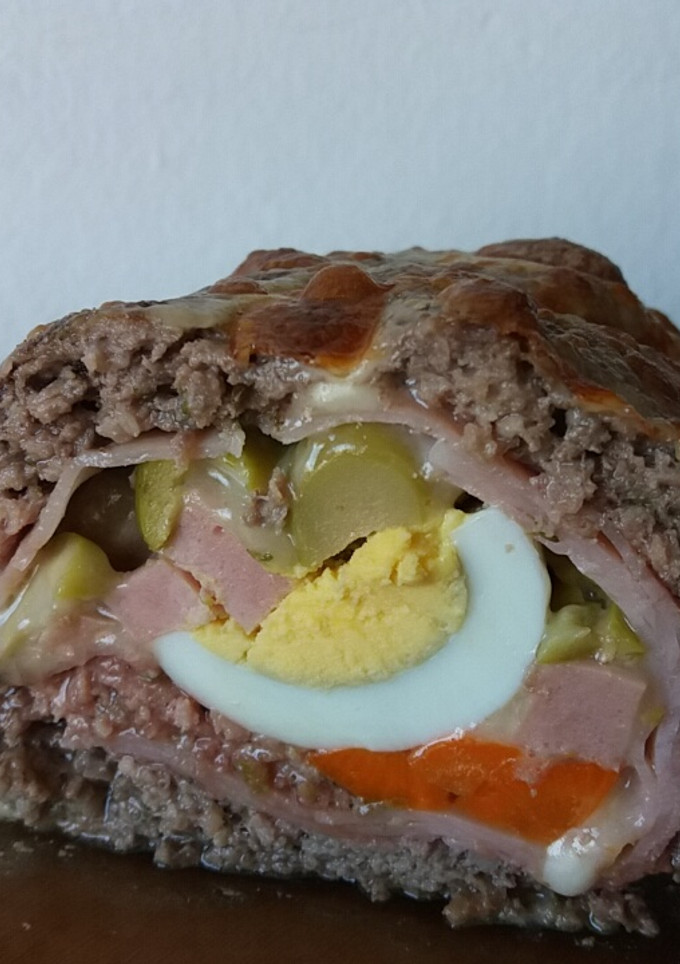 Una foto de Pan de carne relleno