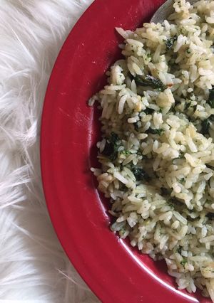 Foto resep Nasi hijau bayam NO MSG
