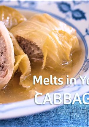A picture of Melts in Your Mouth! CABBAGE ROLLS.