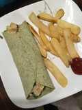 Crunchy tuna wraps