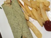 A picture of lunch wrap