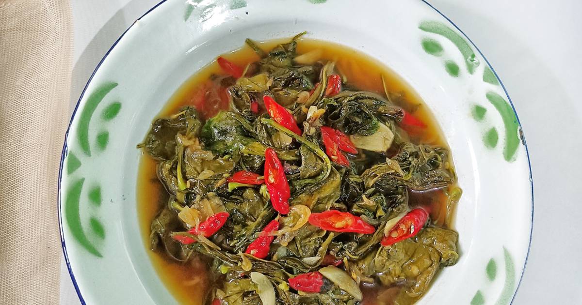 Resep Tumis Daun Ginseng Rebon oleh Mama AL Cookpad