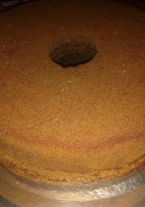 Una foto de Bizcochuelo de café y naranja