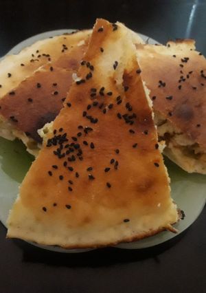 صورة لوصفة خبز محشي