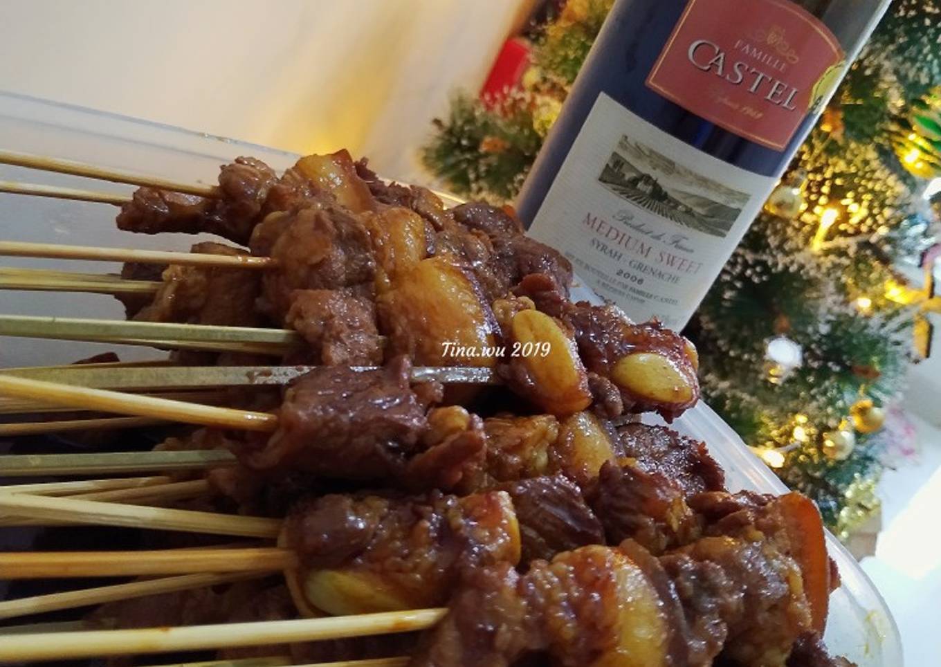 Sate samcan simple dan empuk