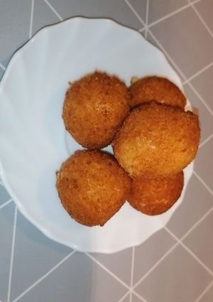 Sajtos golyócskák recept fotója