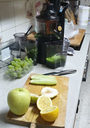 Una foto de Slow juicer