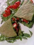Piadina detox con spinacino e albume