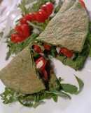 Piadina detox con spinacino e albume