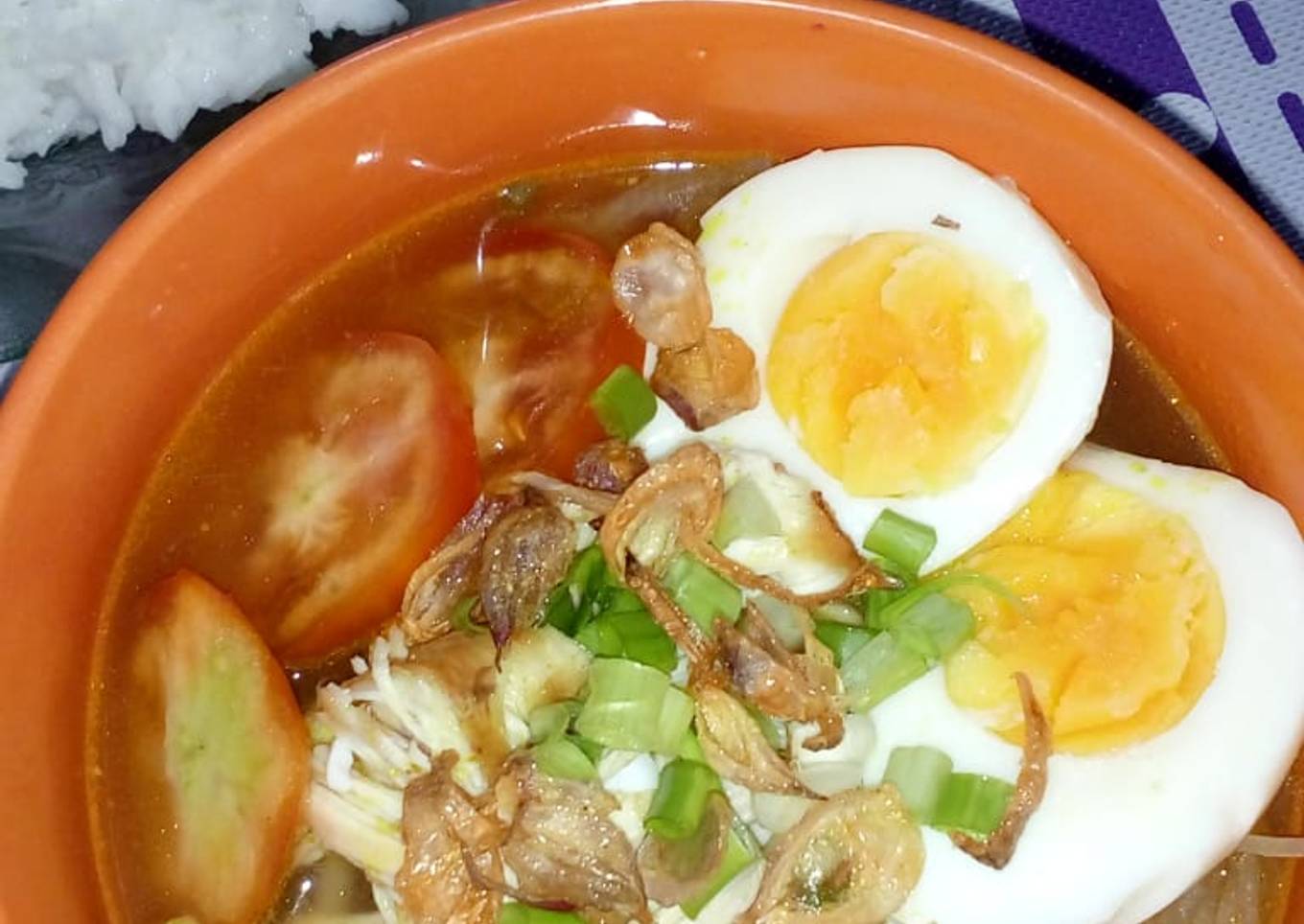 Resep Soto ayam sederhana Anti Gagal