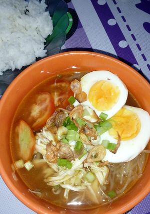 Foto resep Soto ayam sederhana