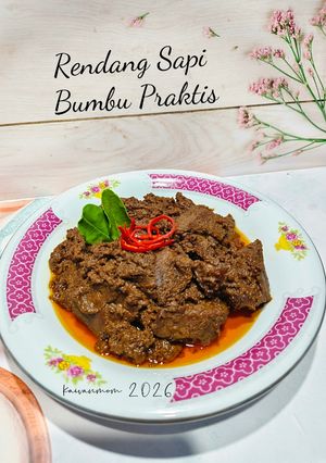 Foto resep Rendang Sapi Bumbu Praktis