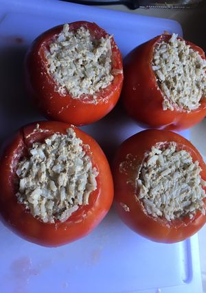Una foto de Tomates rellenos 🍅