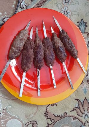 عکسی از دستور کوبیده تابه ای