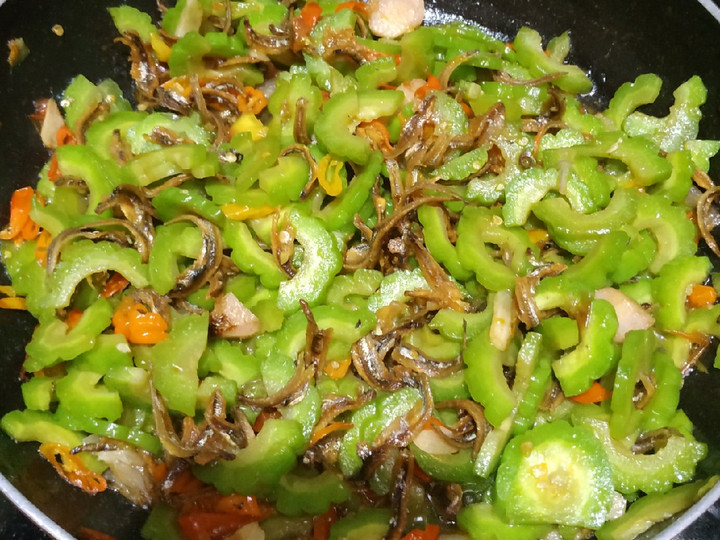 Resep Pare Tumis Teri Pedas Anti Gagal