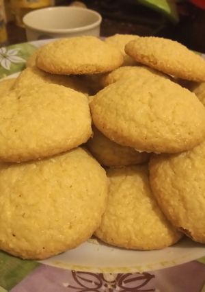 Una foto de Galletitas de coco