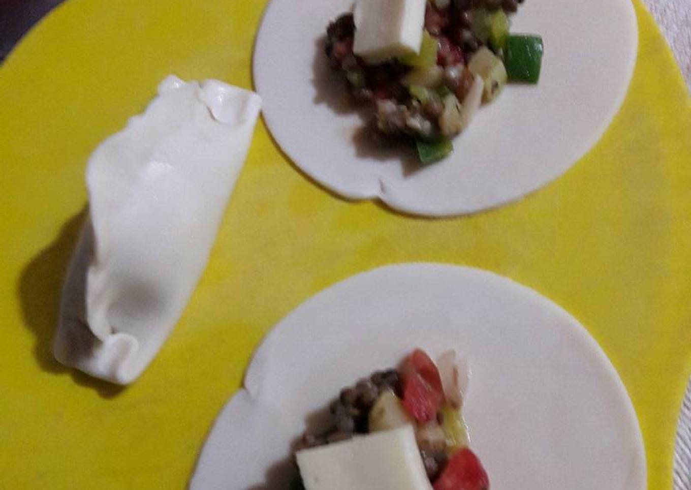 Empanaditas vegetarianas al horno