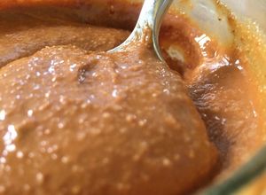 Une photo de Purée d'oléagineux (amande, cacahuète, noisette, cajou, etc.)