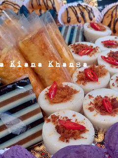Foto resep Kue Talam Abon (isian kue tampah / sanck box gurih)