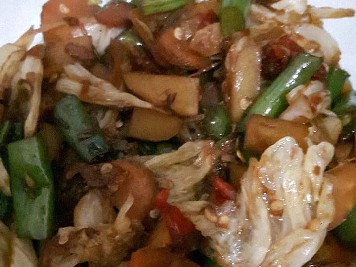 Langkah Gampang Membikin Resep Tumis Sop Pedas yang Lezat Anti Ribet, Mantap