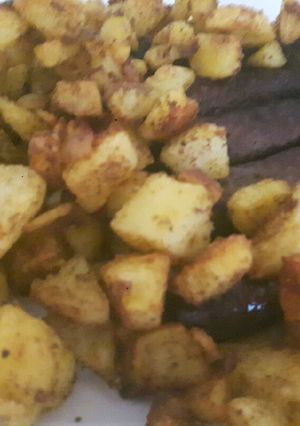 صورة لوصفة بطاطا ويدجز على طريقتي