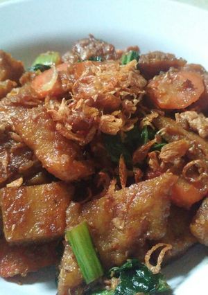 Foto resep Cap jay plus sayur telur