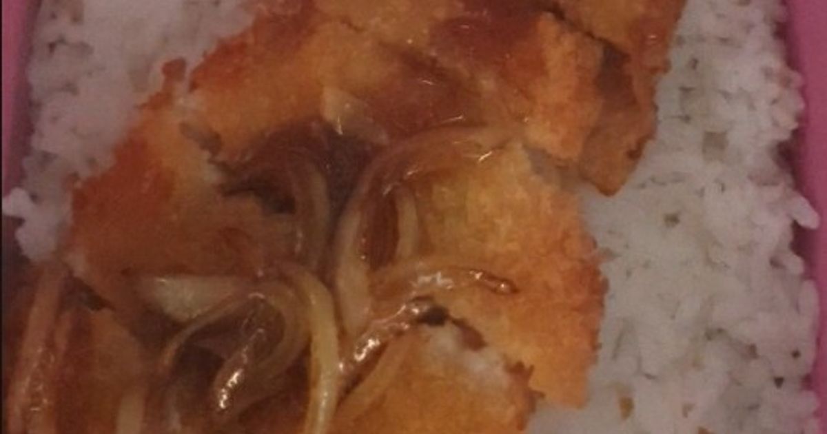 Chicken katsu saos teriyaki (bekal anak sekolah praktis)