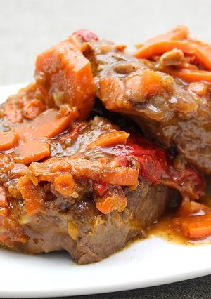 Una foto de Carne a la Cacerola