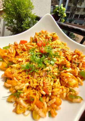 A picture of Sweet Corn Bhel.