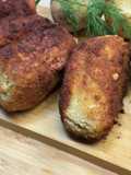 Homemade crispy potato croquettes recipe