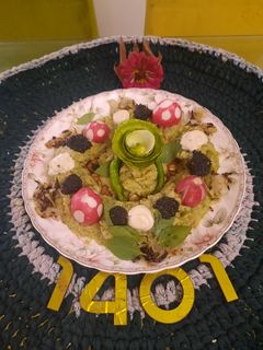 عکسی از دستور کشک و کدو سبز(کرمانی)