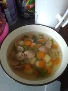 Foto resep Sayur SOP bakso 😁😁