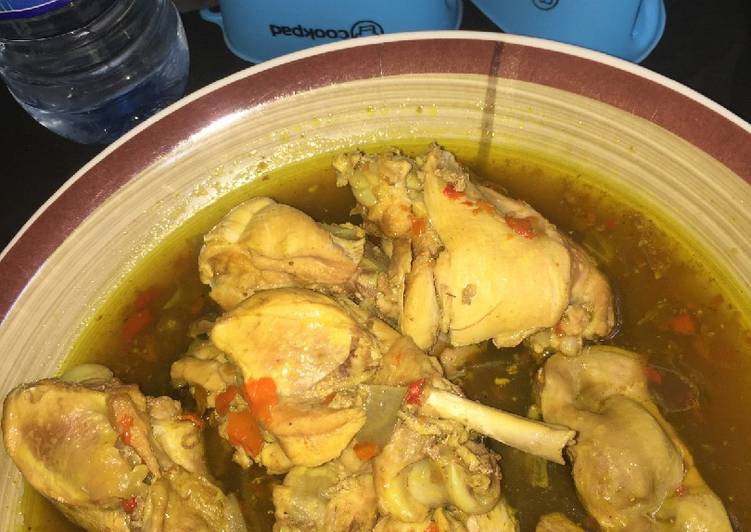 Recipe of Super Quick Homemade Chicken peppersoup