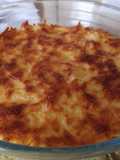 Puré de papa gratinado