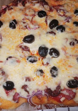 🍕 pizza💜 recept fotója